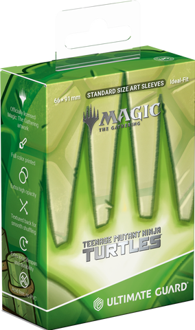 UG ART SLEEVES MTG TEENAGE MUTANT NINJA TURTLES - TURTLE PLANESWALKER SYMBOL