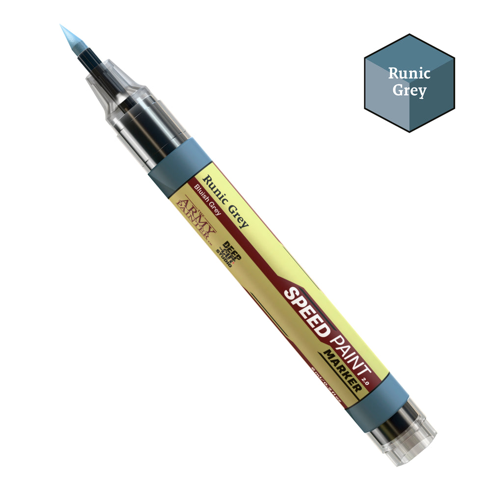 THE ARMY PAINTER SPEEDPAINT MARKER RUNIC GREY