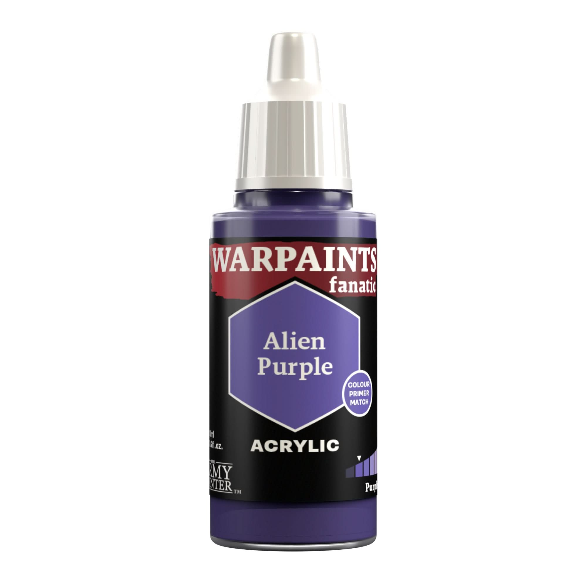 THE ARMY PAINTER WARPAINTS: FANATIC ACRYLIC ALIEN PURPLE