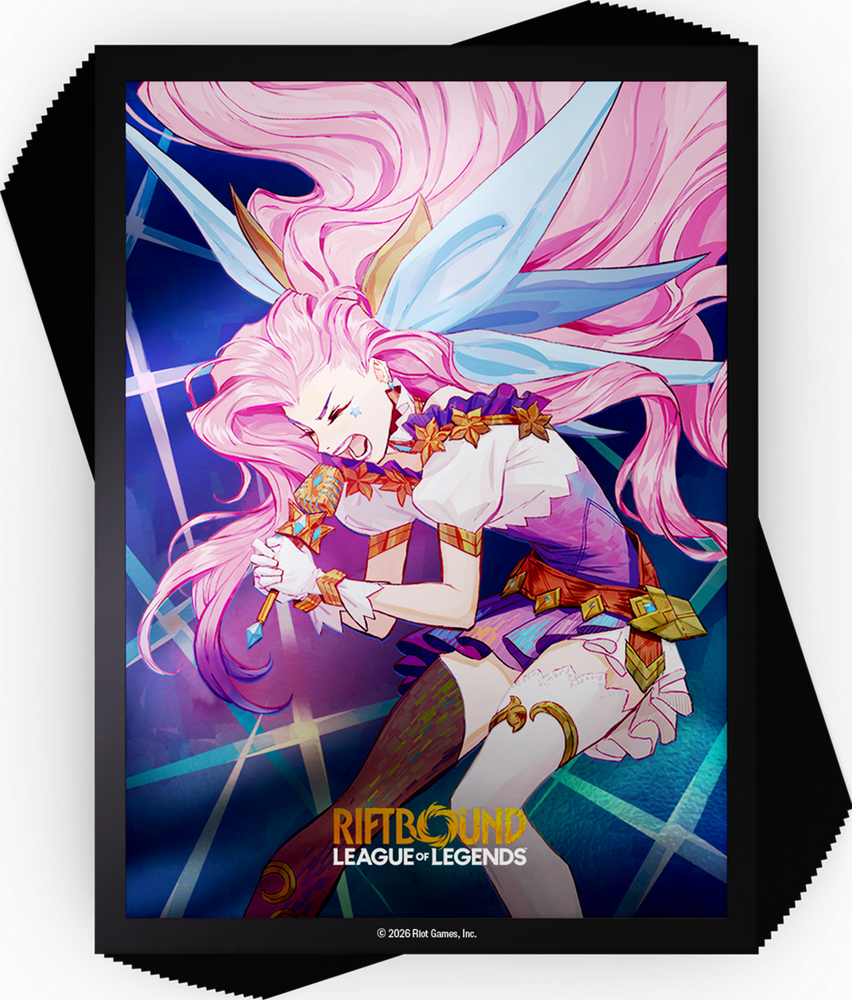 RIFTBOUND LEAGUE OF LEGENDS TCG RADIANCE ART SLEEVES #3 100CT