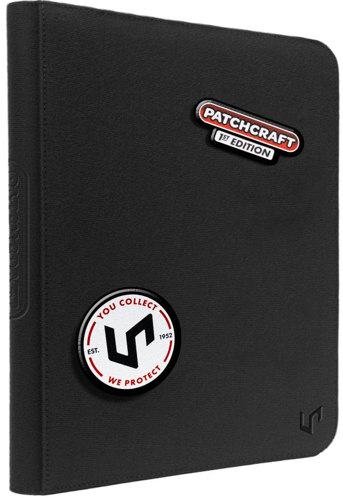 UP ZIP BINDER PRO 9PKT PATCHCRAFT BLACK