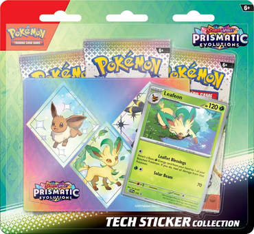 POKEMON SV8.5 PRISMATIC EVOLUTIONS TECH STICKER COLLECTION PRE ORDER ^ JAN 17/25