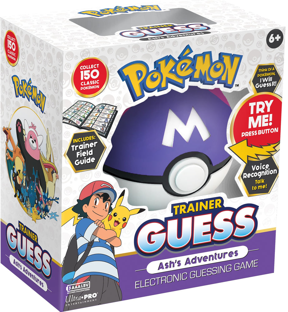 POKEMON TRAINER GUESS: ASH