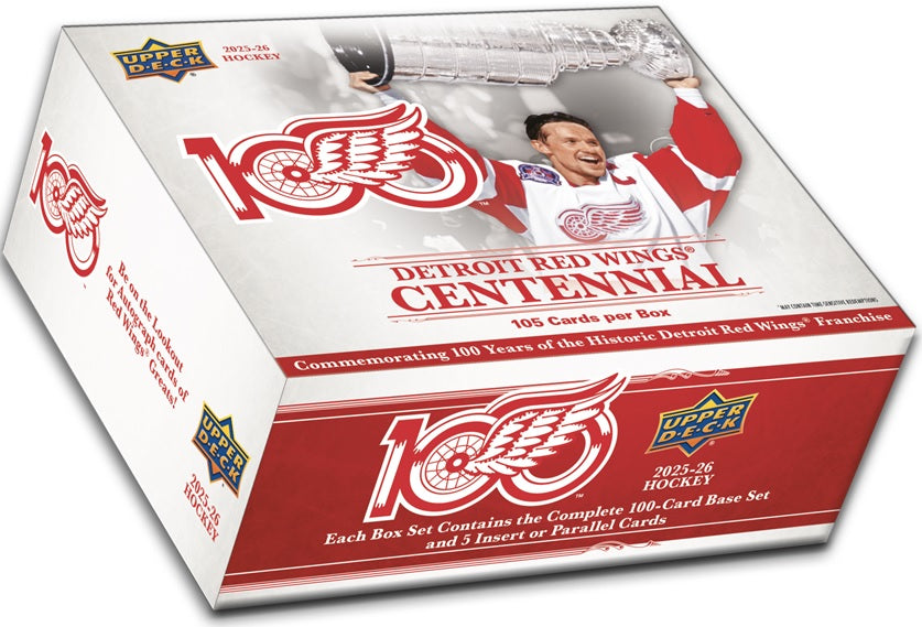UD DETROIT RED WINGS CENTENNIAL BOX SET 25/26