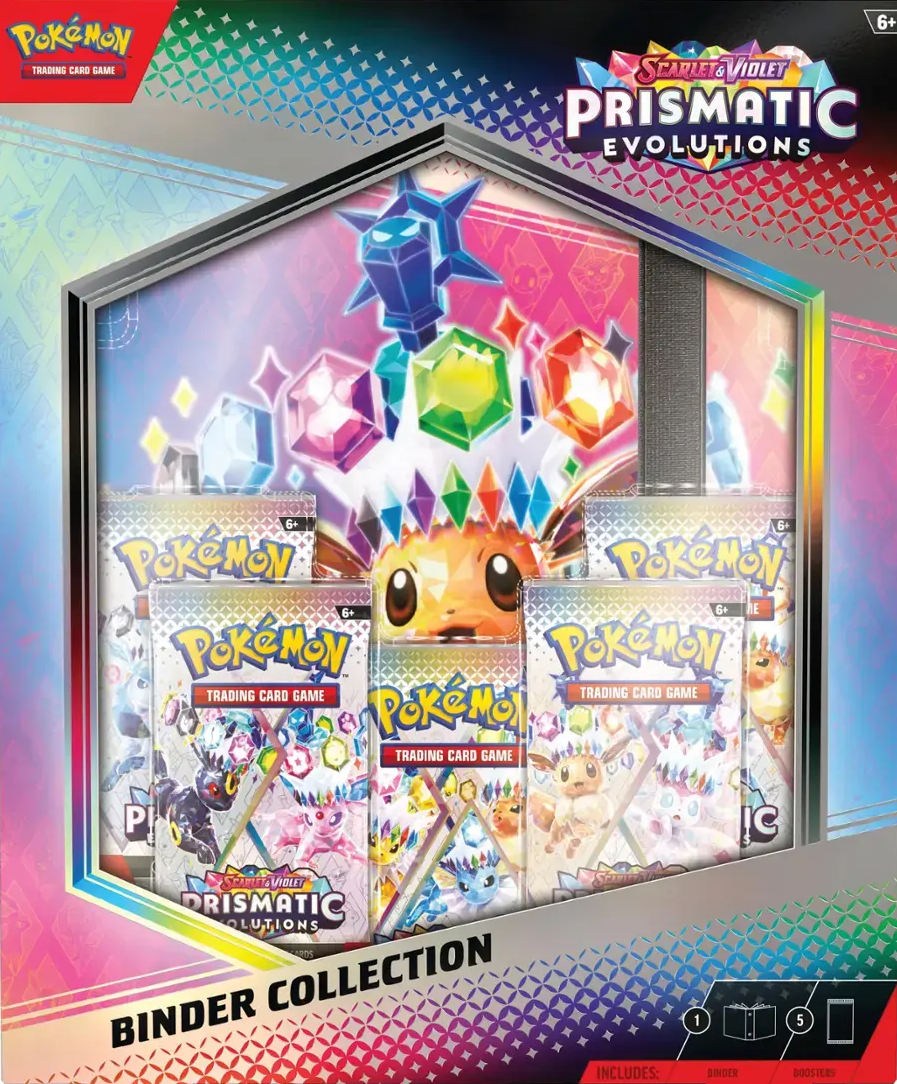 POKEMON SV8.5 PRISMATIC EVOLUTIONS BINDER COLLECTION PRE ORDER ^ JAN 17/25