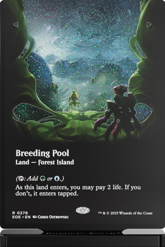 GATHERERS TAVERN MTG EDGE OF ETERNITIES SLABS BREEDING POOL SLAB STANDEE