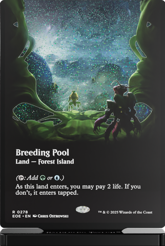 GATHERERS TAVERN MTG EDGE OF ETERNITIES SLABS BREEDING POOL SLAB STANDEE