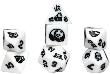 SD ANIMALS MOON PANDA 7-DIE SET (80)