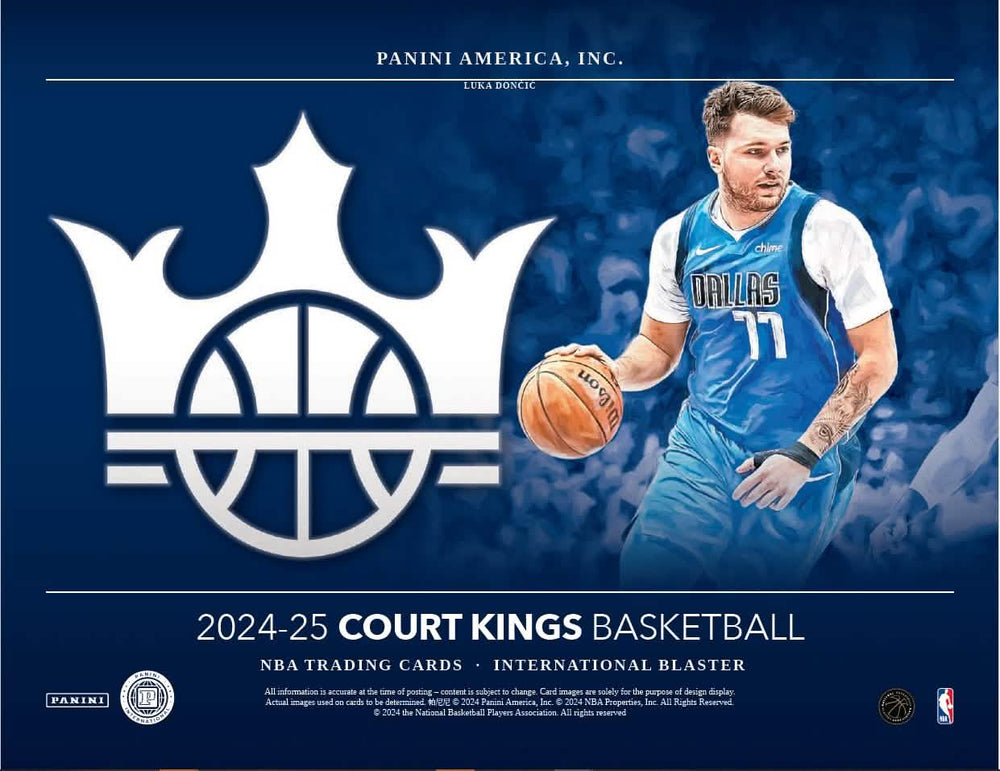 PANINI COURT KINGS BASKETBALL 24/25 BLASTER INTERNATIONAL