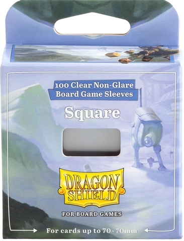 DRAGON SHIELD BG SLEEVES SQUARE 100CT