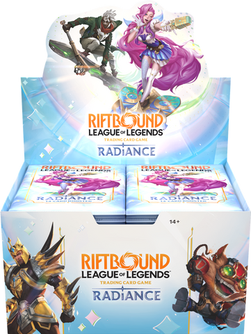 RIFTBOUND LEAGUE OF LEGENDS TCG RADIANCE BOOSTER BOX (LIMIT 3) PRE ORDER ^ OCT 23/26