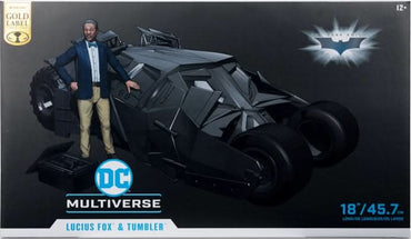 DC 7" SCALE VEHICLES - TUMBLER WITH LUCIUS FOX