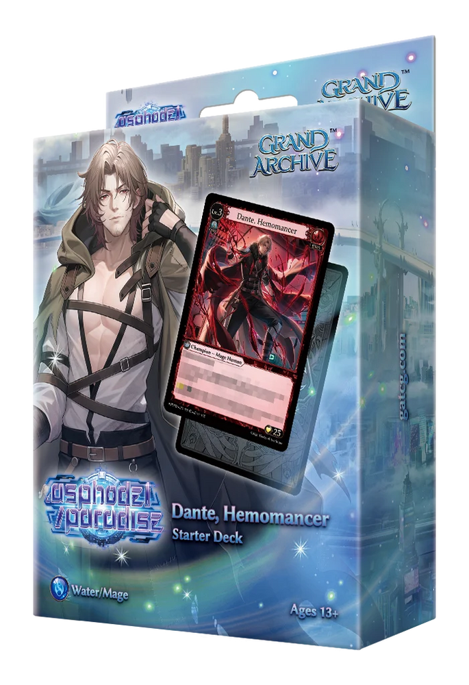 GRAND ARCHIVE TCG DANTE, HEMOMANCER STARTER