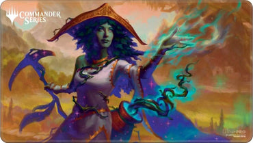 UP PLAYMAT MTG COMMANDER SERIES SYTHIS STITCHED