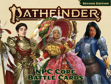 PATHFINDER 2E RPG NPC CORE BATTLE CARDS