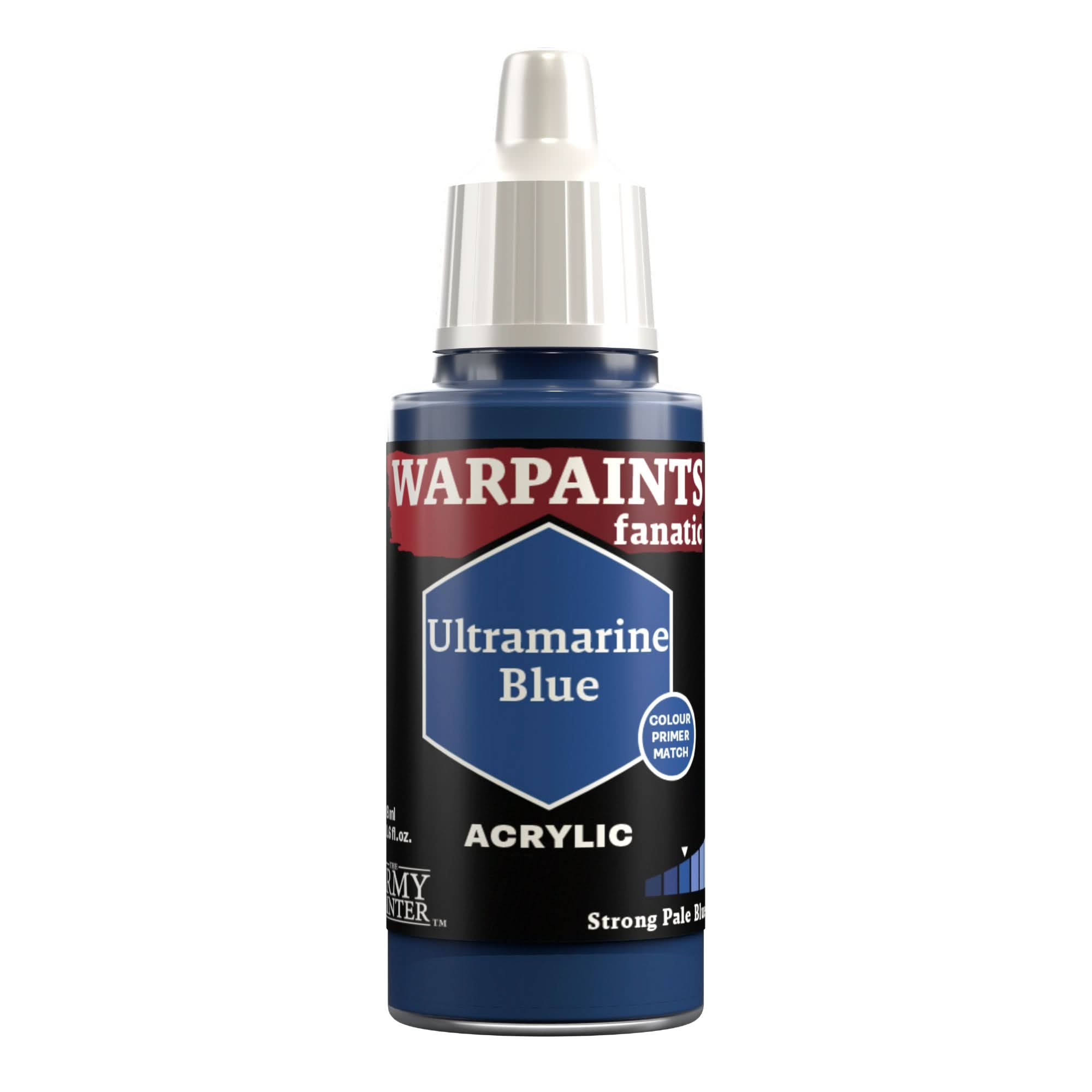 THE ARMY PAINTER WARPAINTS: FANATIC ACRYLIC ULTRAMARINE BLUE