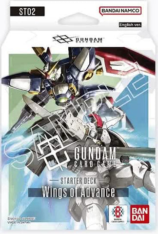 GUNDAM CG ST-02 WINGS OF ADVANCE STARTER DECK