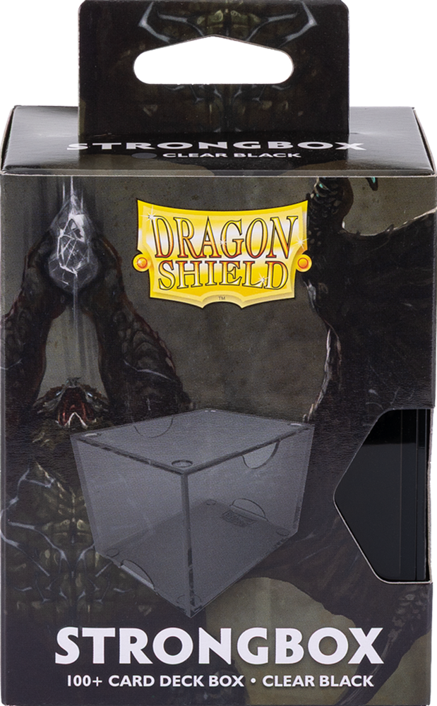 DRAGON SHIELD STRONGBOX CLEAR BLACK