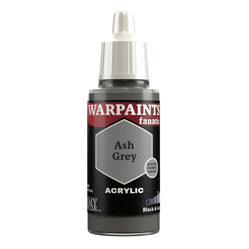 THE ARMY PAINTER WARPAINTS: FANATIC ACRYLIC ASH GREY