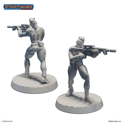 STARFINDER MASTERCLASS MINIS - ANDROID HIRED GUN