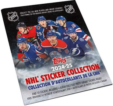 2025 TOPPS NHL STICKER ALBUM