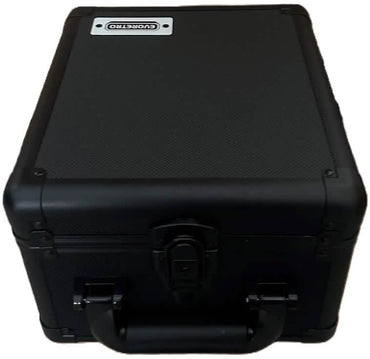 ER GRADED CARD STORAGE BOX HEAVY DUTY 2 ROWS BLACK/ALUMINUM