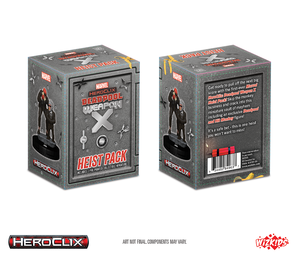 MARVEL HC: DEADPOOL AND HIT-MONKEY HEIST PACK