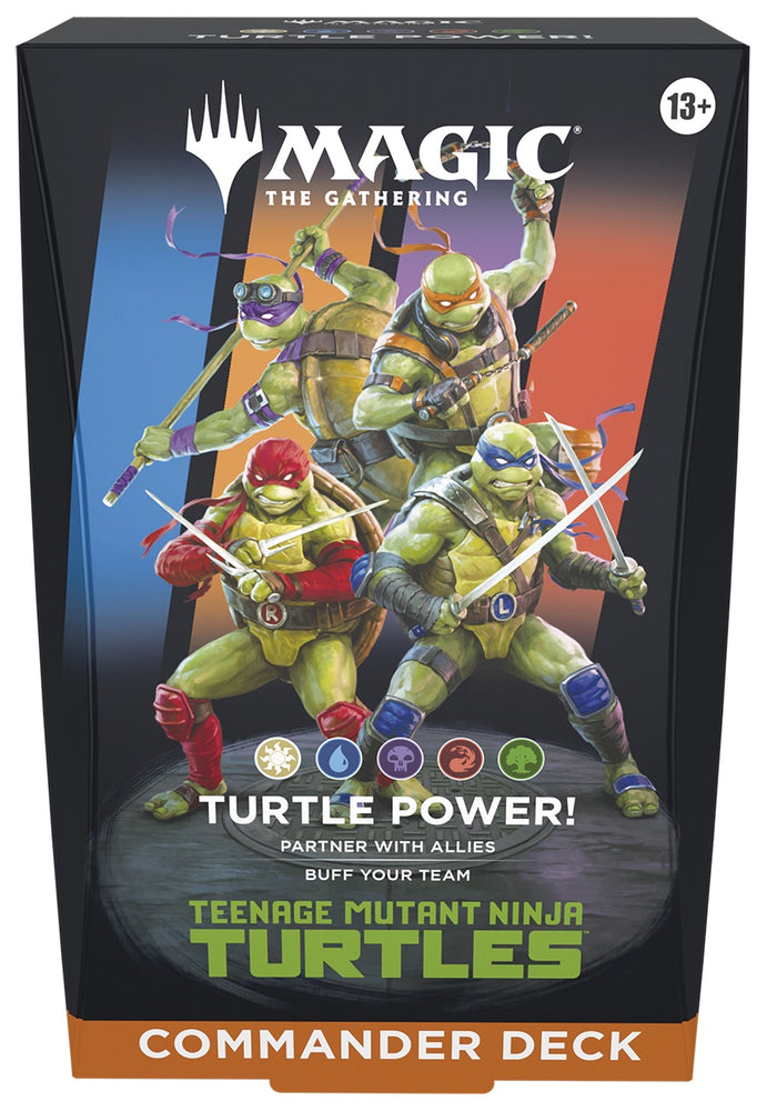 MTG TEENAGE MUTANT NINJA TURTLES COMMANDER (LIMIT 1) PRE ORDER ^ FEB 27/26