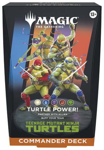 MTG TEENAGE MUTANT NINJA TURTLES COMMANDER (LIMIT 1) PRE ORDER ^ FEB 27/26