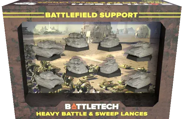 BATTLETECH HEAVY BATTLE & SWEEP LANCES