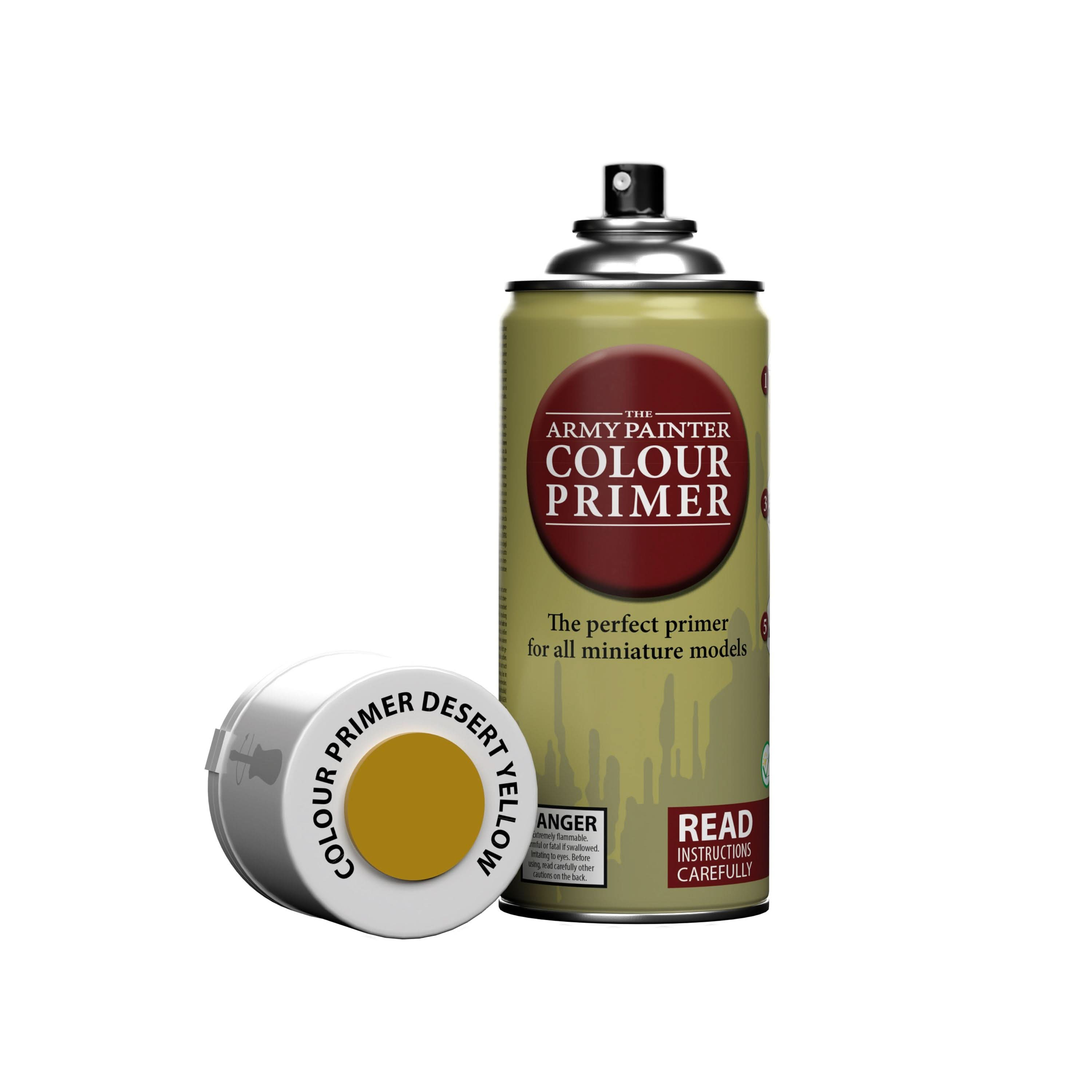 THE ARMY PAINTER COLOUR PRIMER: DESERT YELLOW SPRAY