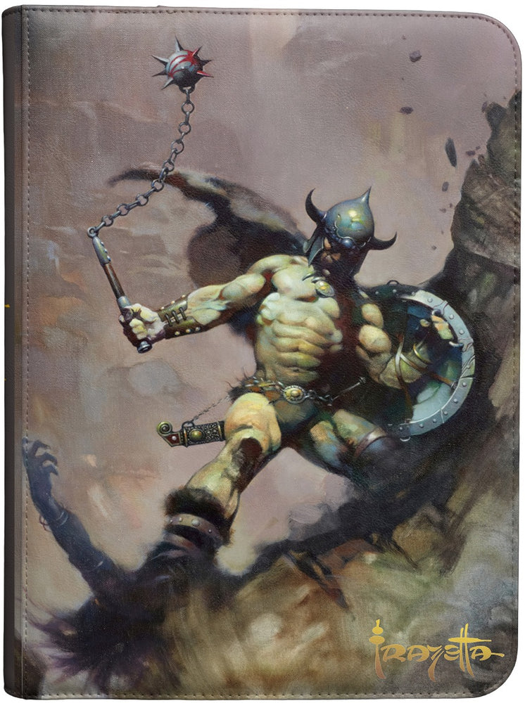 UP ZIP BINDER PRO 9PKT FRANK FRAZETTA WARRIOR WITH BALL AND CHAIN