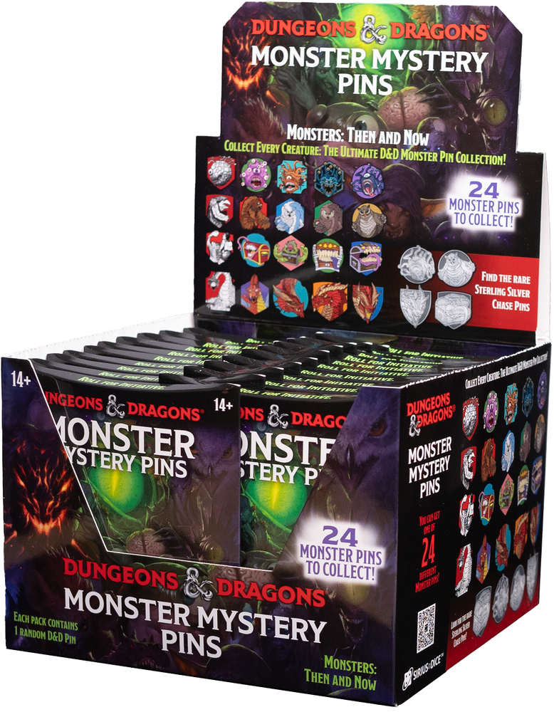 DND MONSTER MYSTERY PIN
