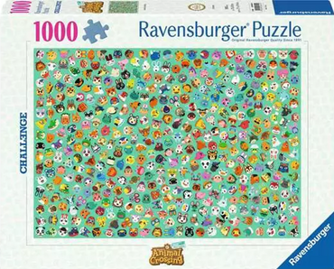 ANIMAL CROSSING CHALLENGE 1000 PC PUZZLE