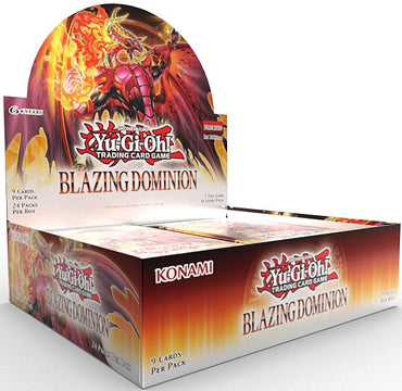YGO BLAZING DOMINION BOOSTER BOX PRE ORDER ^ MAY 8/26