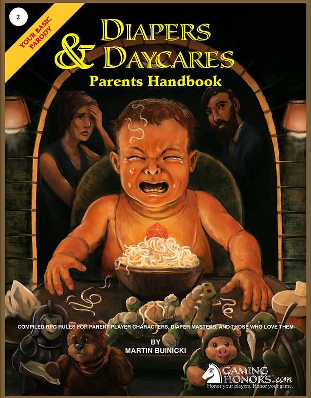 DIAPERS & DAYCARES: PARENTS HANDBOOK, BASIC PARODY