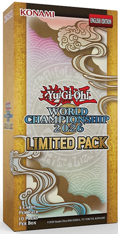 YGO LIMITED PACK WORLD CHAMPIONSHIP BOOSTER 2026