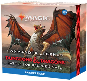 MTG COMMANDER LEGENDS BALDURS GATE PRERELEASE PACK