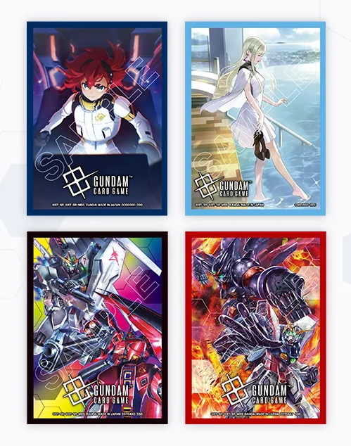 GUNDAM CG OFFICIAL CARD SLEEVES 02