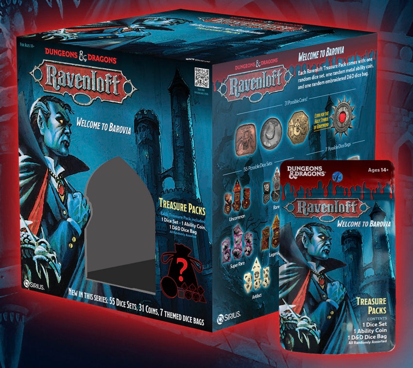 DND RAVENLOFT: CASTLE RAVENLOFT TREASURE PACK