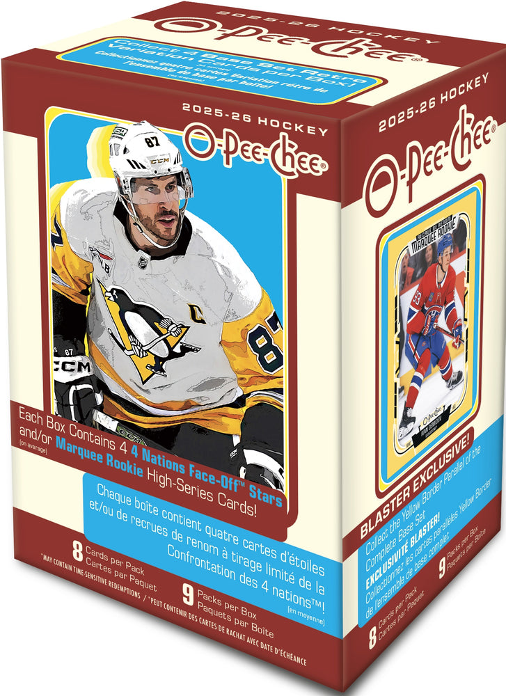 UD O-PEE-CHEE HOCKEY 25/26 BLASTER