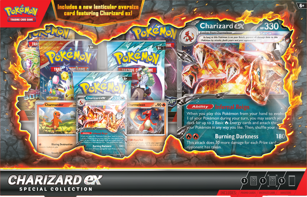 POKEMON CHARIZARD EX SPECIAL COLLECTION (LIMIT 1)