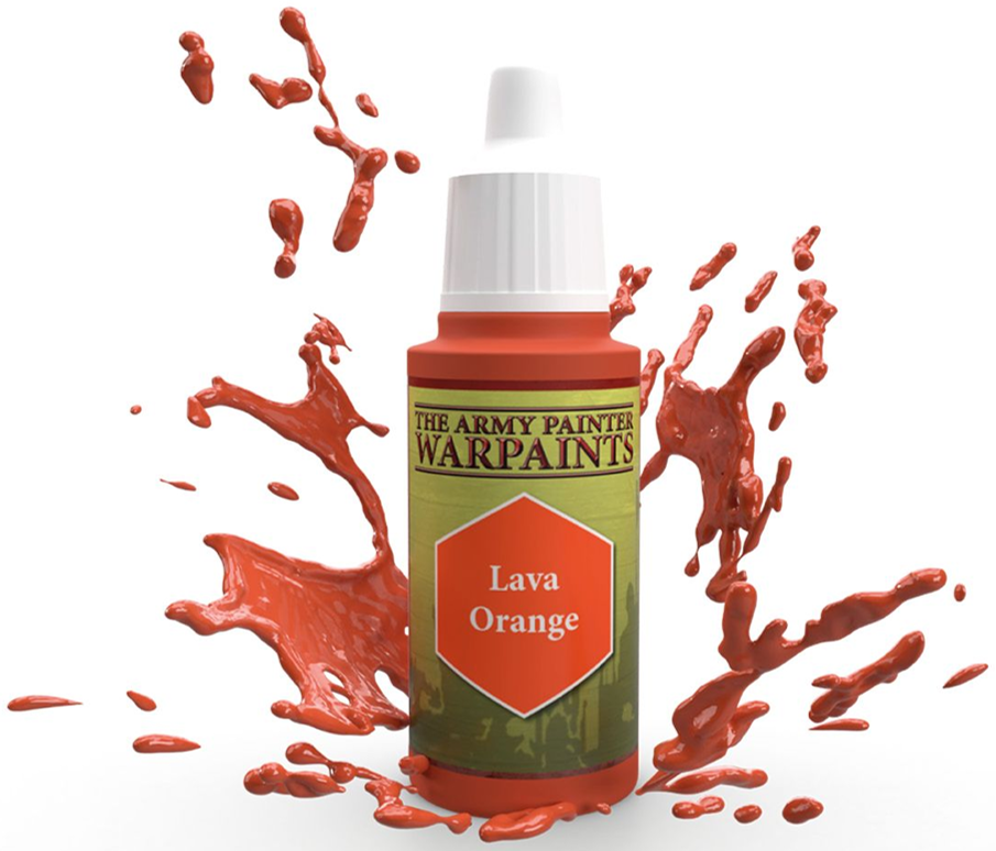 THE ARMY PAINTER WARPAINTS: LAVA ORANGE