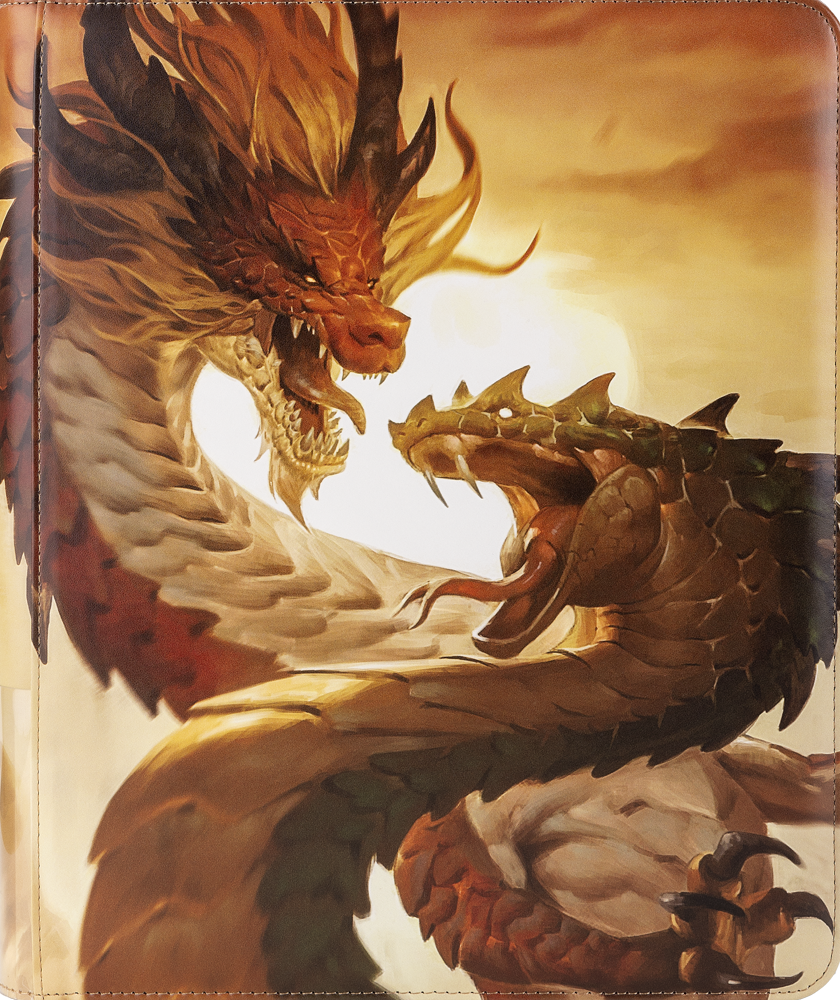 DRAGON SHIELD CARD CODEX ZIPSTER BINDER WOOD SNAKE 2025