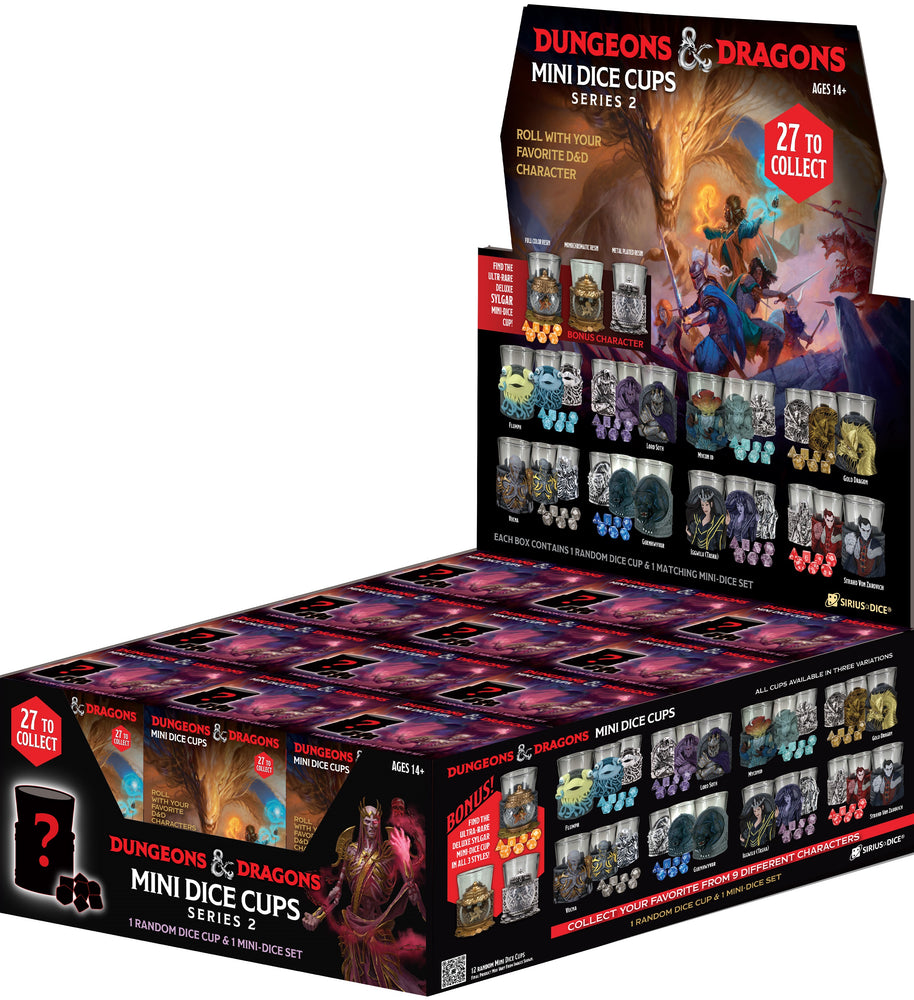 DND MINI DICE CUPS SERIES 2