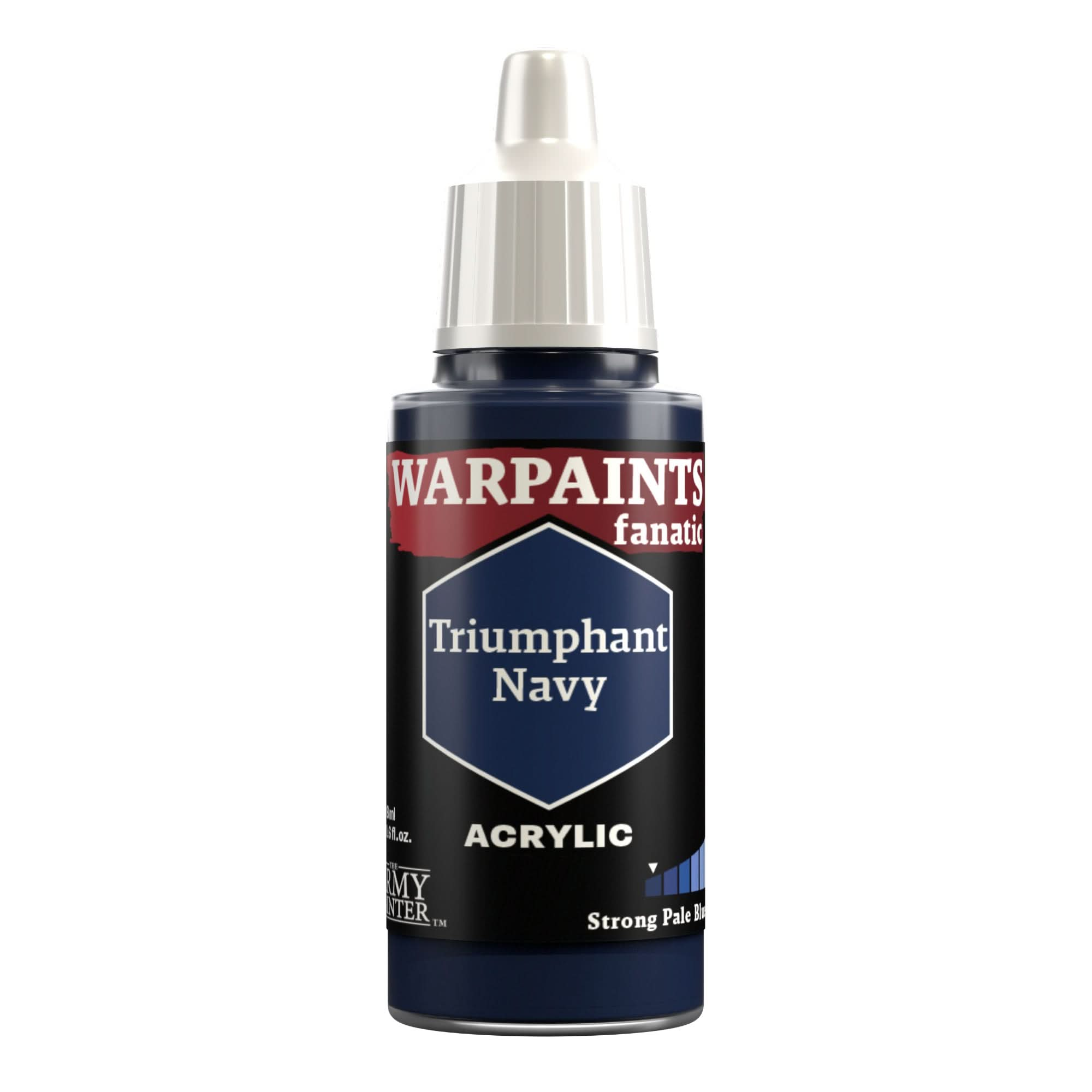 THE ARMY PAINTER WARPAINTS: FANATIC ACRYLIC TRIUMPHANT NAVY