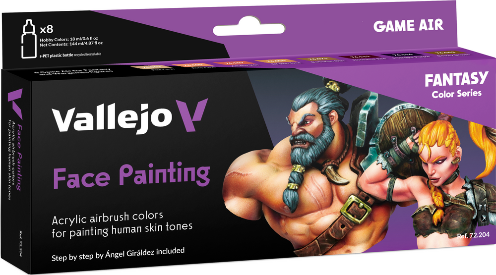 VALLEJO: FACE PAINTING BY A. GIRALDEZ