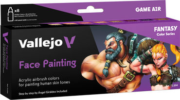 VALLEJO: FACE PAINTING BY A. GIRALDEZ