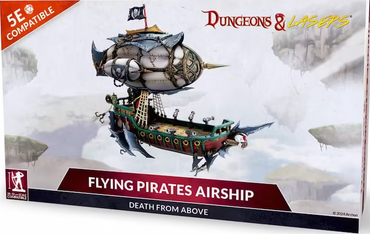 DUNGEONS AND LASERS DEUSLAIR FLYING PIRATES AIRSHIP