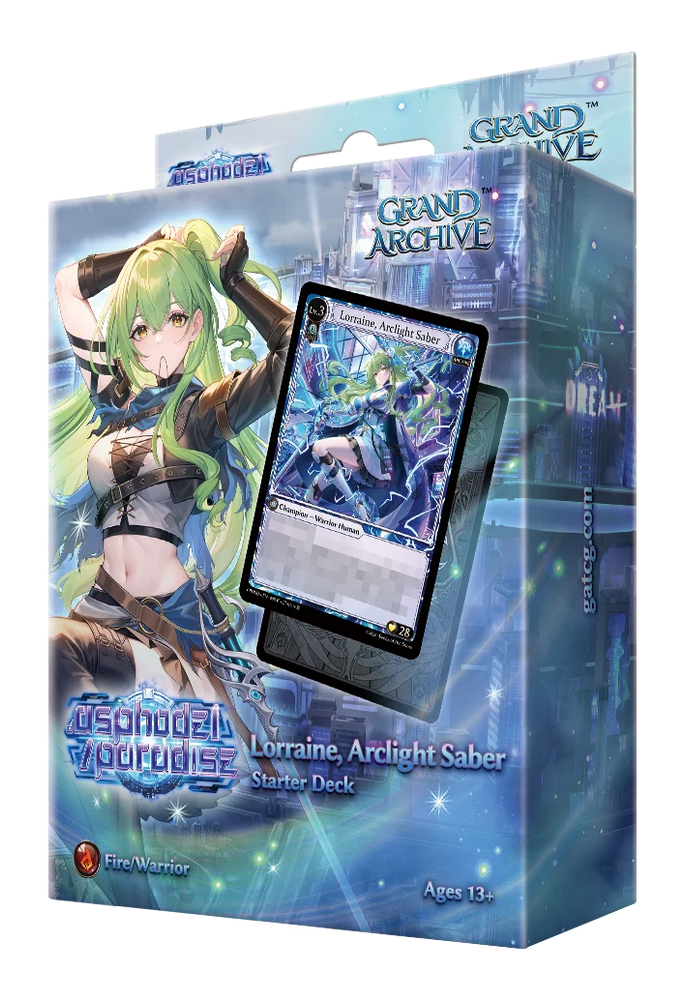 GRAND ARCHIVE TCG LORRAINE, ARCLIGHT SABER STARTER